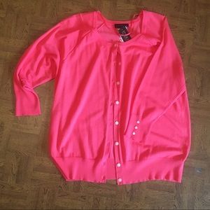 NWT Lane Bryant 3/4 sleeve cardigan
